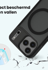 Forterra Forterra iPhone 17 Pro Magsafe Hoesje Zwart Met 2x Screenprotector