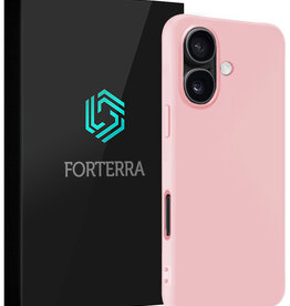 Forterra Forterra iPhone 17 Hoesje Siliconen - Lichtroze
