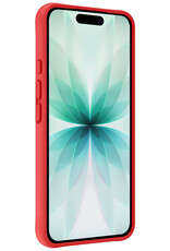 Forterra Forterra iPhone 17 Hoesje Siliconen - Rood