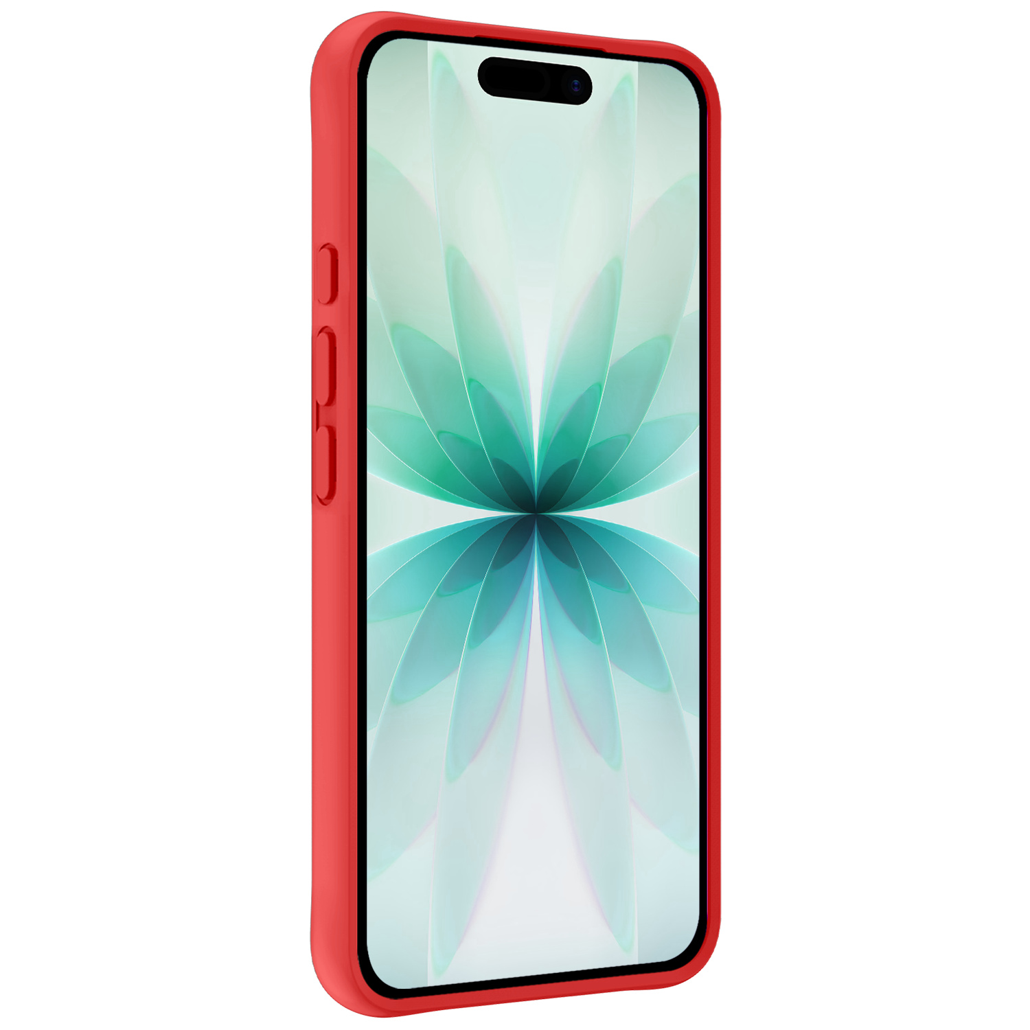 Forterra Forterra iPhone 17 Hoesje Siliconen - Rood