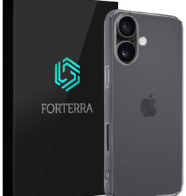Forterra Forterra iPhone 17 Hoesje Siliconen - Transparant