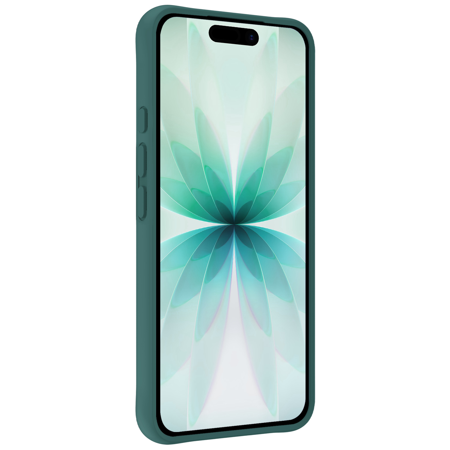 Forterra Forterra iPhone 17 Hoesje Siliconen - Donkergroen - 2 PACK