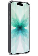 Forterra Forterra iPhone 17 Hoesje Siliconen Met Screenprotector Met Dichte Notch - Transparant