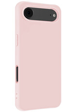 Forterra Forterra iPhone Air Hoesje Siliconen - Lichtroze