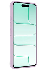 Forterra Forterra iPhone Air Hoesje Siliconen - Lila