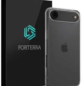 Forterra Forterra iPhone Air Hoesje Siliconen - Transparant