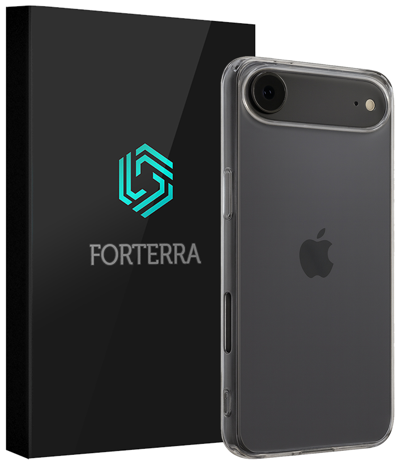 Forterra Forterra iPhone Air Hoesje Siliconen - Transparant