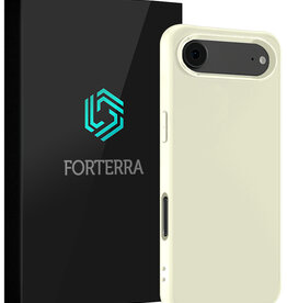 Forterra Forterra iPhone Air Hoesje Siliconen - Wit