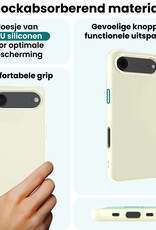 Forterra Forterra iPhone Air Hoesje Siliconen - Wit