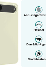 Forterra Forterra iPhone Air Hoesje Siliconen - Wit - 2 PACK