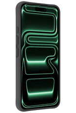 Forterra Forterra iPhone 17 Pro Hoesje Siliconen - Zwart