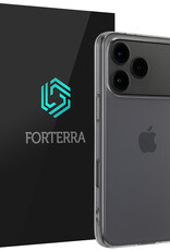 Forterra Forterra iPhone 17 Pro Max Hoesje Siliconen - Transparant