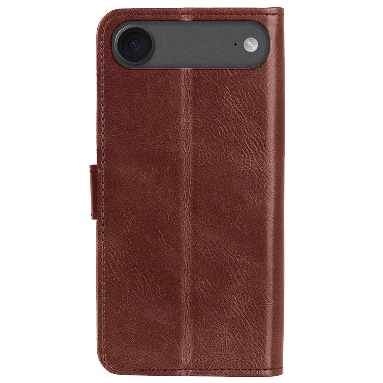 Forterra Forterra iPhone Air Hoesje Bookcase Met 2x Screenprotector - Bruin