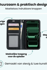 Forterra Forterra iPhone 17 Pro Hoesje Bookcase - Zwart