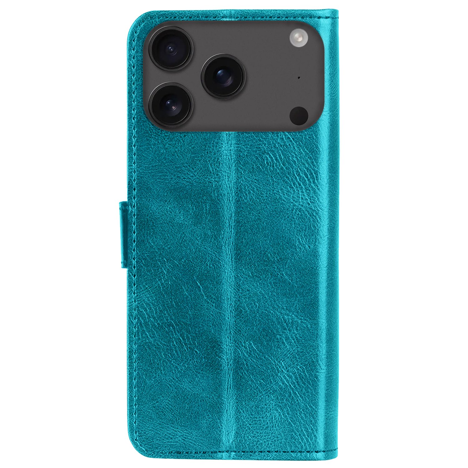 Forterra Forterra iPhone 17 Pro Max Hoesje Bookcase - Turquoise