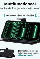 Forterra Forterra iPhone 17 Pro Max Hoesje Bookcase - Zwart