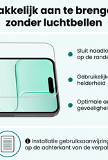 Forterra Forterra iPhone Air Hoesje Pashouder met Koord Met 2x Screenprotector - Groen
