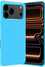 Nomfy Nomfy iPhone 17 Pro Max Hoesje Siliconen - Lichtblauw