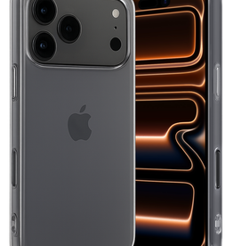 Nomfy Nomfy iPhone 17 Pro Hoesje Siliconen - Transparant