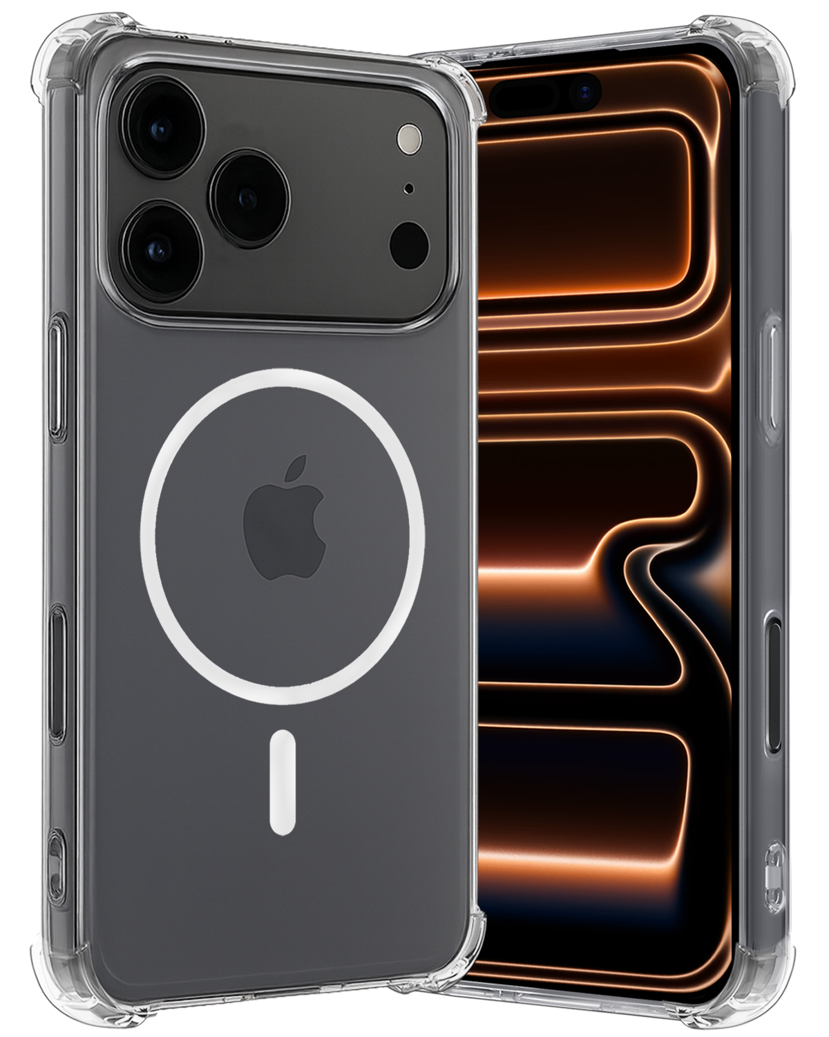 Nomfy Nomfy iPhone 17 Pro Magsafe Hoesje - Transparant