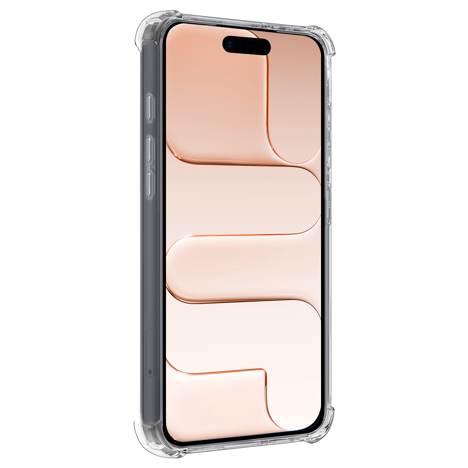 Nomfy Nomfy iPhone Air Magsafe Hoesje Transparant Met 2x Screenprotector