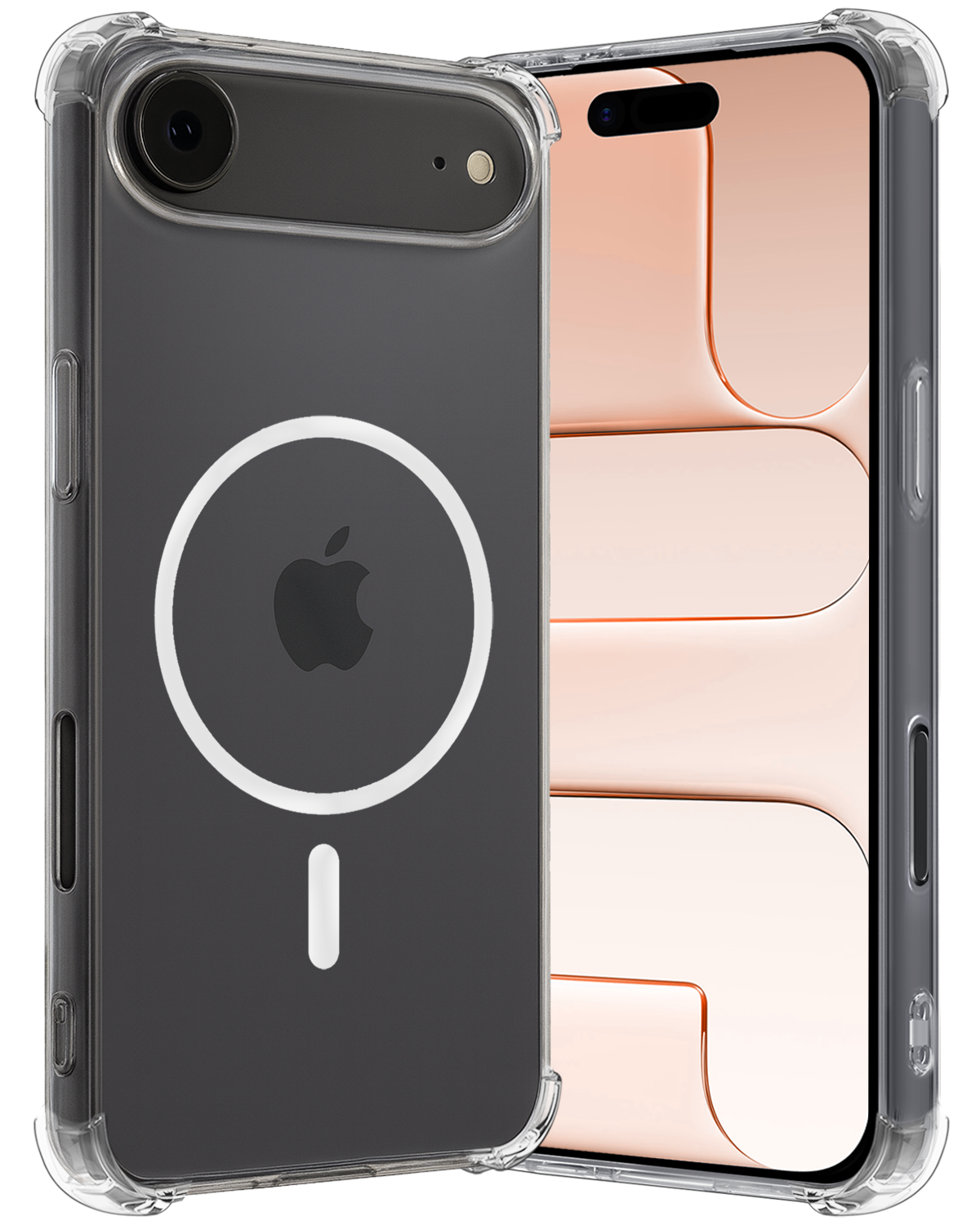 Nomfy Nomfy iPhone Air Magsafe Hoesje - Transparant