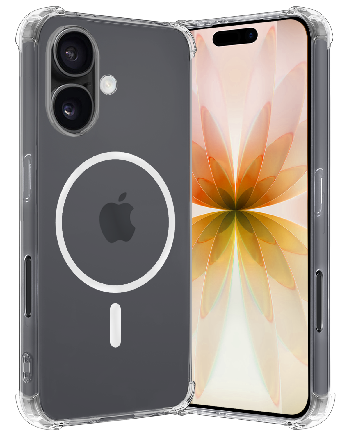 Nomfy Nomfy iPhone 17 Magsafe Hoesje - Transparant