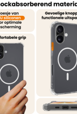 Nomfy Nomfy iPhone 17 Magsafe Hoesje - Transparant