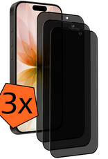 Nomfy Nomfy iPhone 17 Screenprotector Glas Privacy - 3 PACK