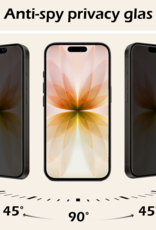 Nomfy Nomfy iPhone 17 Screenprotector Glas Privacy - 3 PACK