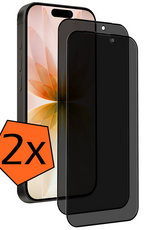 Nomfy Nomfy iPhone 17 Screenprotector Glas Privacy - 2 PACK