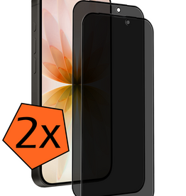 Nomfy Nomfy iPhone 17 Screenprotector Glas Privacy - 2 PACK