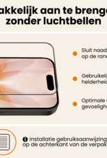 Nomfy Nomfy iPhone 17 Screenprotector Glas Full Cover 2D - 2 PACK