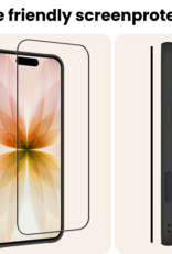 Nomfy Nomfy iPhone 17 Screenprotector Glas Full Cover 2D - 2 PACK