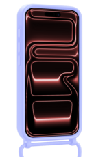 NoXx NoXx iPhone 17 Pro Max Hoesje Pashouder met Koord - Lila