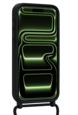 BASEY. BASEY. iPhone 17 Pro Max Hoesje Pashouder met Koord - Zwart - 2 PACK