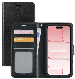 NoXx NoXx iPhone Air Hoesje Bookcase - Zwart