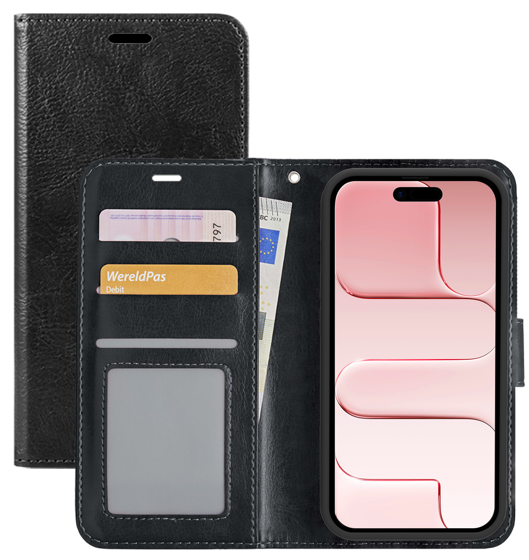 NoXx NoXx iPhone Air Hoesje Bookcase - Zwart