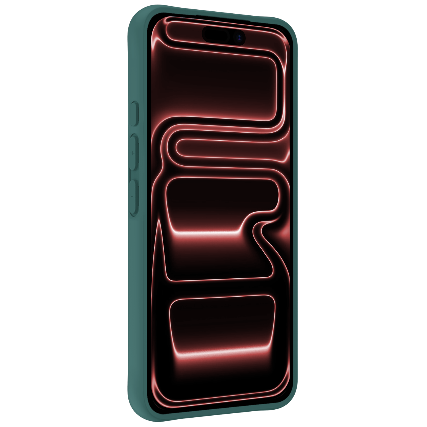 NoXx NoXx iPhone 17 Pro Max Hoesje Siliconen - Donkergroen - 2 PACK