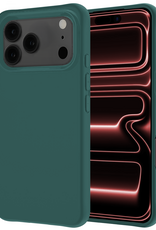 NoXx NoXx iPhone 17 Pro Max Hoesje Siliconen - Donkergroen