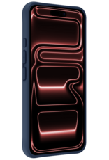 NoXx NoXx iPhone 17 Pro Max Hoesje Siliconen - Donkerblauw