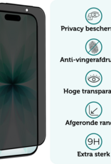 Forterra Forterra iPhone 17 Screenprotector Glas Privacy - 2 PACK