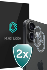 Forterra Forterra iPhone 17 Camera Screenprotector - 2 PACK