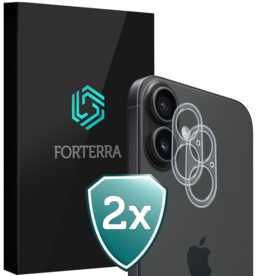 Forterra Forterra iPhone 17 Camera Screenprotector - 2 PACK