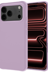 NoXx NoXx iPhone 17 Pro Hoesje Siliconen - Lila