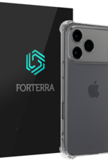 Forterra Forterra iPhone 17 Pro Max Hoesje Shockproof - Transparant