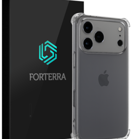 Forterra Forterra iPhone 17 Pro Max Hoesje Shockproof - Transparant