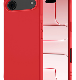 NoXx NoXx iPhone Air Hoesje Siliconen - Rood