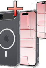 NoXx NoXx iPhone Air Magsafe Hoesje Transparant Met Screenprotector