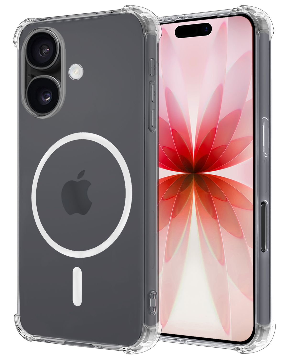 NoXx NoXx iPhone 17 Magsafe Hoesje - Transparant